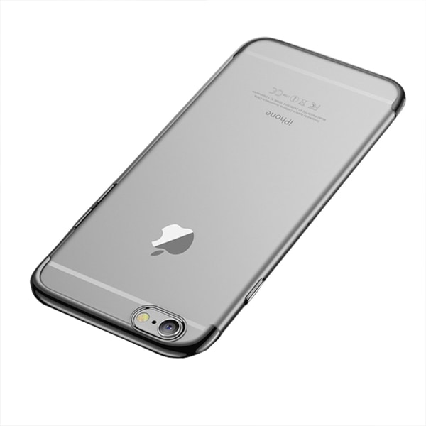 iPhone 6/6S - Stilig silikondeksel fra FLOVEME (ORIGINAL) Silver