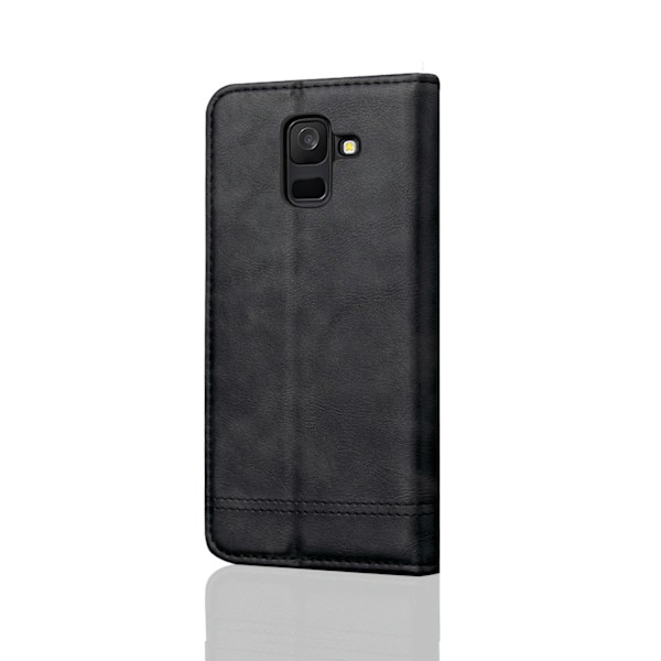 Fodral från LEMAN till Samsung Galaxy A6 Plus Svart