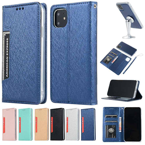 Eksklusivt Wallet Cover (Floveme) - iPhone 11 Pro Guld