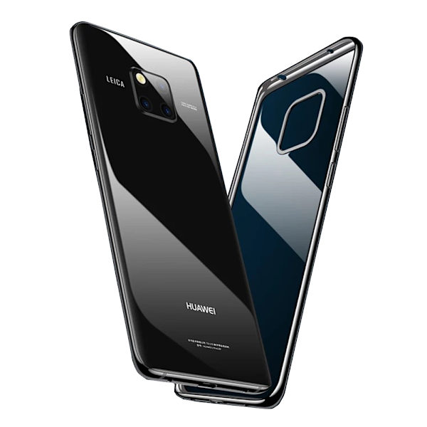 Huawei Mate 20 Pro - Stilrent Silikonskal (FLOVEME) Silver