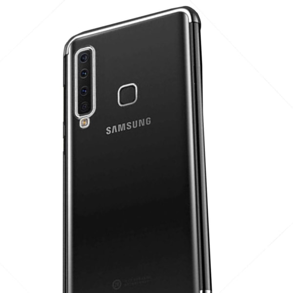 Iskuja vaimentava silikonisuoja (FLOVEME) - Samsung Galaxy A9 2018 Roséguld
