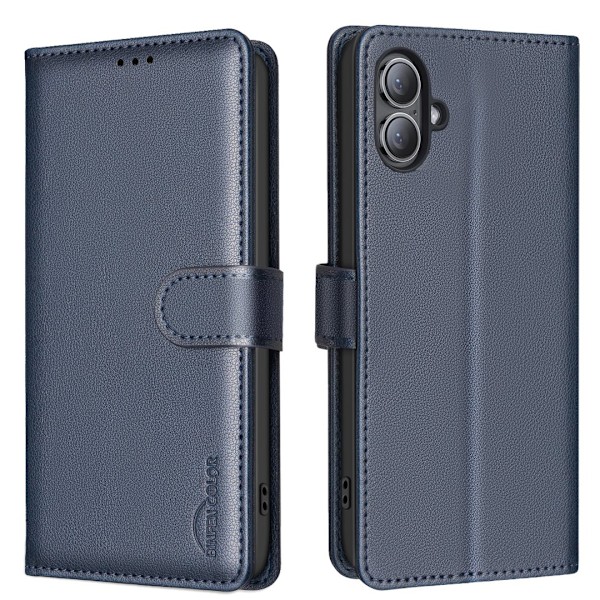 iPhone 16 Plånboksfodral - Säker & Praktisk Design Svart