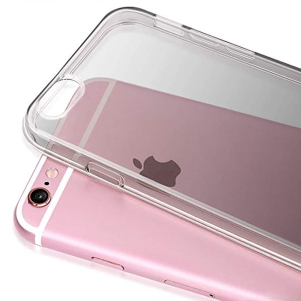 iPhone 6/6S - Slidstærkt Floveme Silikone Cover Transparent/Genomskinlig