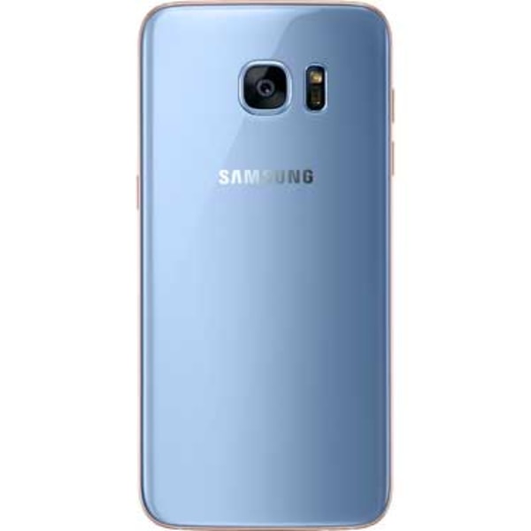 Takakansi Akun kansi OEM (SININEN) Samsung Galaxy S7 Silver/Grå