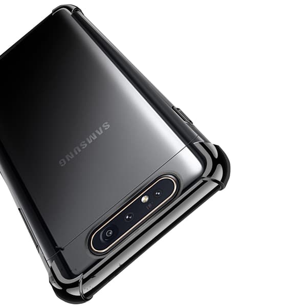 Samsung Galaxy A80 - Silikonskal Transparent
