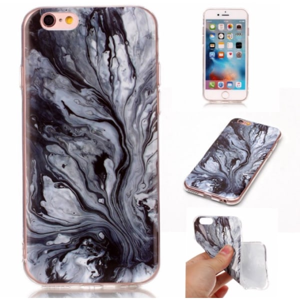 Stilfuldt eksklusivt smart cover til iPhone 7 (marmormønster) 2