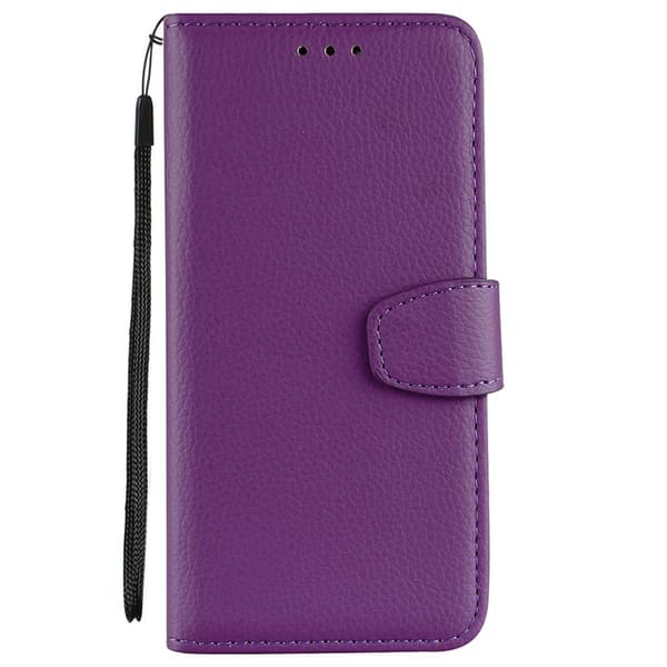 Genomstänkt Plånboksfodral - Samsung Galaxy A9 2018 Brun Brun