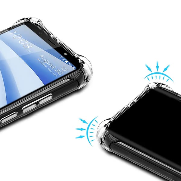 iPhone 17 Silikonskal - Airbaghörn & Kepsskydd!