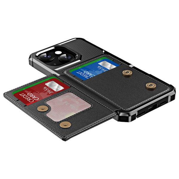 iPhone 14 Fodral - Praktisk Kortförvaring & Heltäckande Skydd