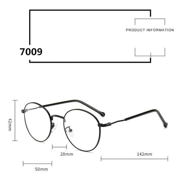 Læsebriller i Klassisk Design (Unisex) Silver -1.5