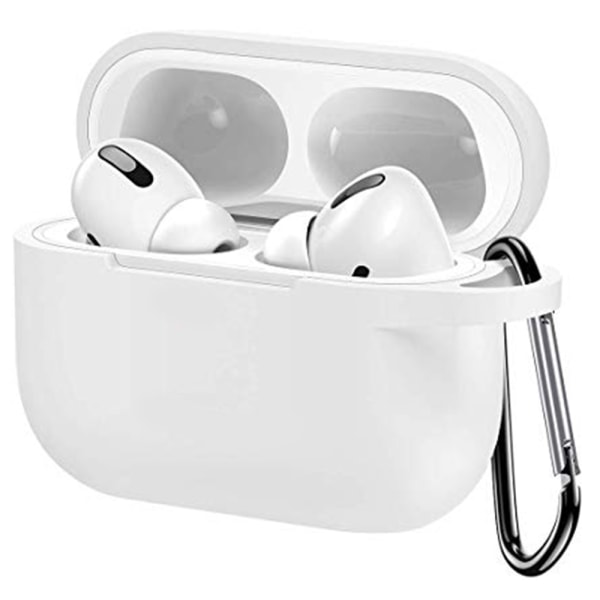 AirPods Pro Slitasjebestandig silikonbeskyttelsesskall Svart