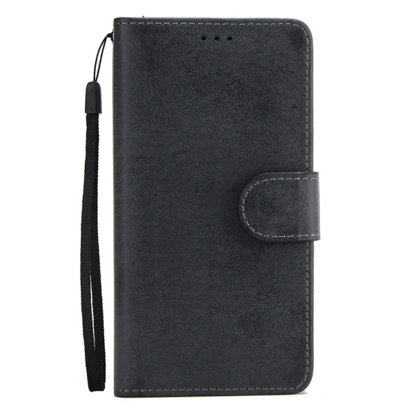 LEMAN Stilig lommebokdeksel - iPhone XS Max Ljusblå
