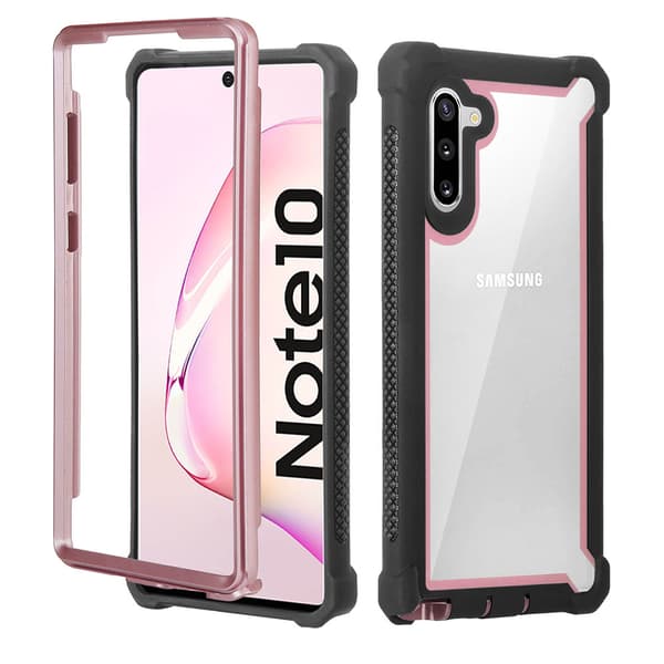 Samsung Galaxy Note10 - Eksklusivt Effektfult Skall Svart/Röd