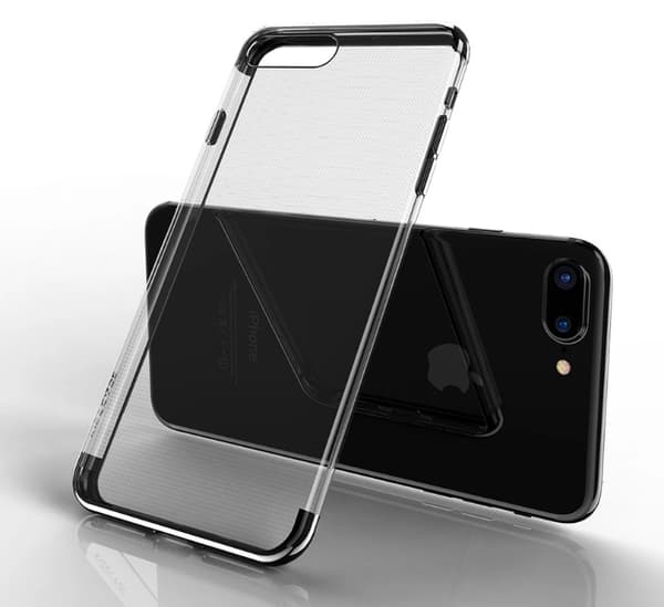 iPhone 7 PLUS - Stilrent Exklusivt Silikonskal FLOVEME Röd