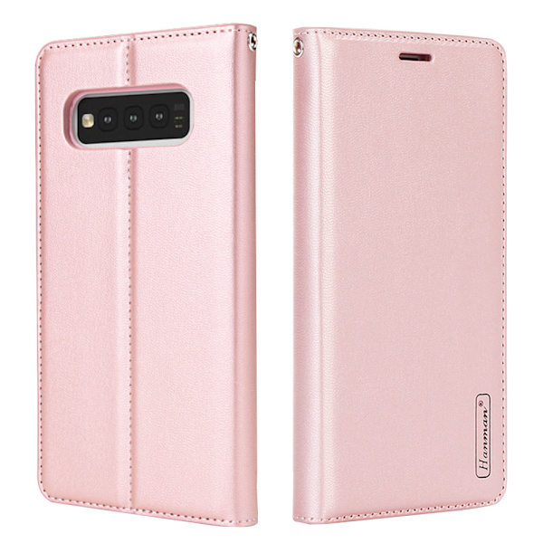 Samsung Galaxy S10 - Effektfullt Smart Plånboksfodral Marinblå