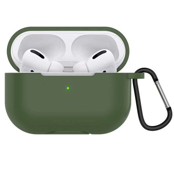 AirPods Pro Slitasjebestandig silikonbeskyttelsesskall Himmelsblå