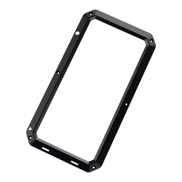 Stødabsorberende aluminiumsskal HEAVY DUTY - iPhone 13 Mini Svart