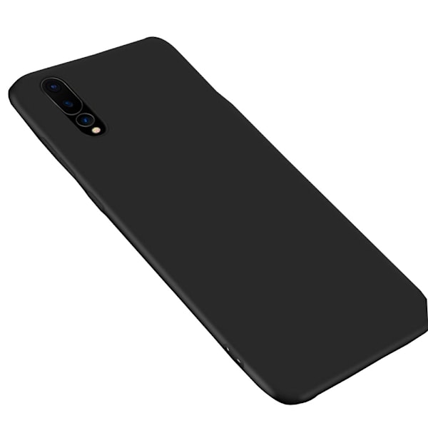 Matt Stilsikkert Silikondeksel - Huawei P20 Pro Blågrön
