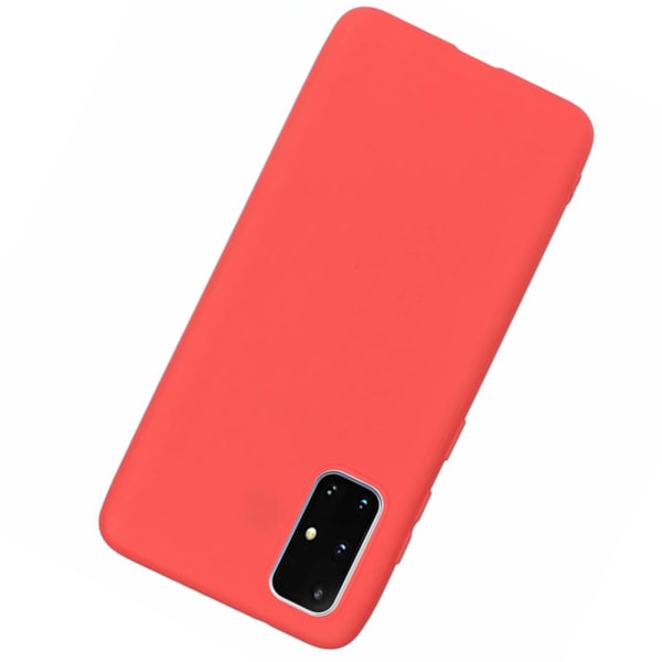 Kansi - Samsung Galaxy A71 (matta design) Röd