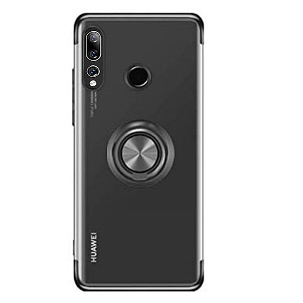 Smidigt Skal med Ringhållare FLOVEME - Huawei P Smart Z Guld