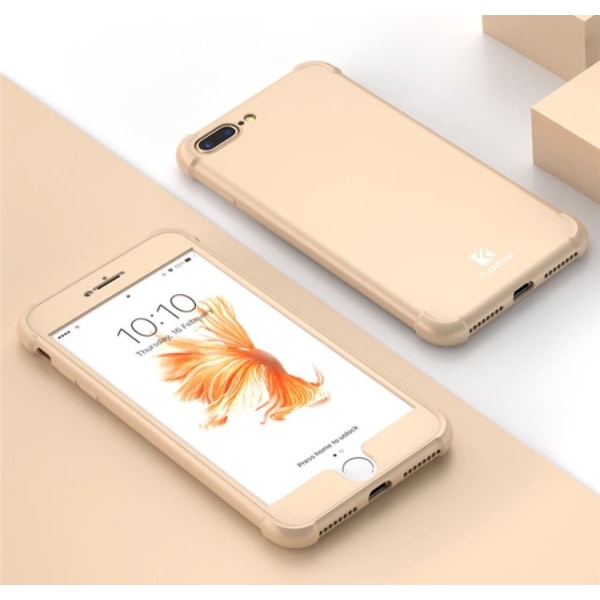 iPhone 6/6S - FLOVEMES Smart -kuoret Röd