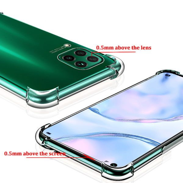 Skyddsskal - Huawei P40 Lite Svart/Guld