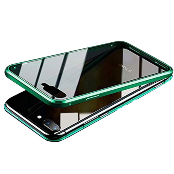 Stilig dobbeltsidig magnetisk deksel - iPhone SE 2020 Blå
