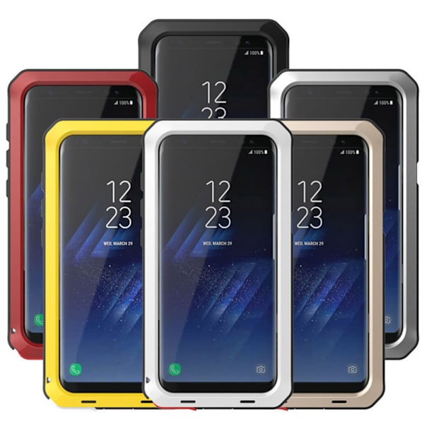 Samsung Galaxy S8 - Army Robust Skyddande Fodral Vit