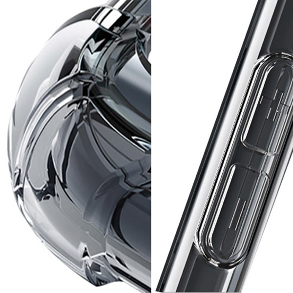 Beskyttende silikondeksel (Floveme) - Huawei P30 Lite Svart/Guld