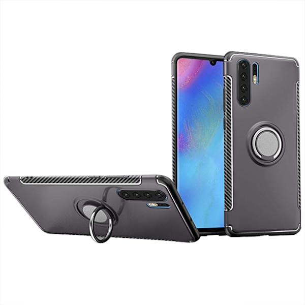 Skal med Ringhållare - Huawei P30 Pro Blå