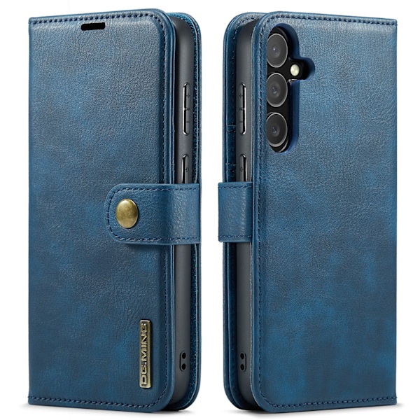 Samsung S23 Plus - Elegant Skydd med Kortfack & Kickstand Svart