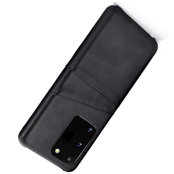 Praktiskt Skal med Korthållare - Samsung Galaxy S20 FE Mörkblå