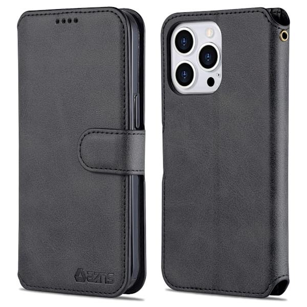 Genomtänkt Praktiskt Plånboksfodral - iPhone 14 Pro Blå