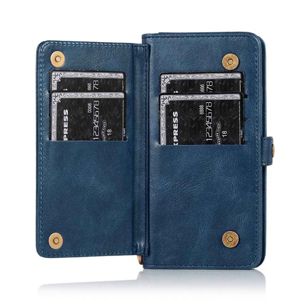 Smart Double Wallet Case - iPhone 7 Svart