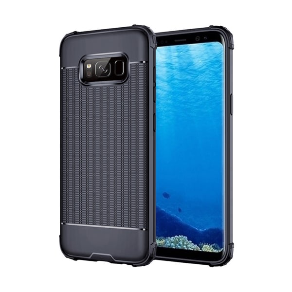 Praktiskt Smart skal - Samsung Galaxy S8 (LEMAN) Röd