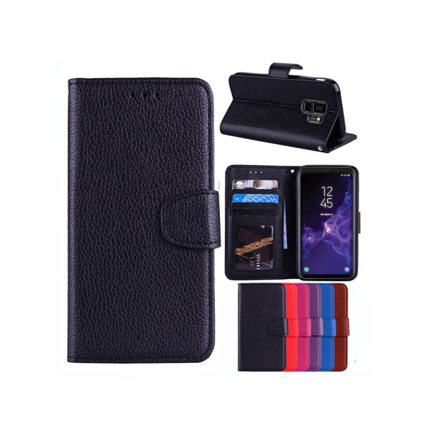 NKOBEE lommebokdeksel til Samsung Galaxy S9+ Brun
