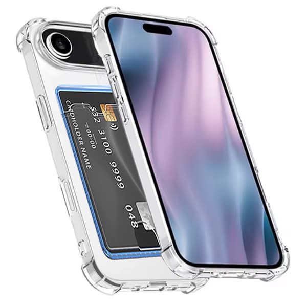 iPhone 17 Air Transparent Kortskal  Enkelt, effektivt, elegant.