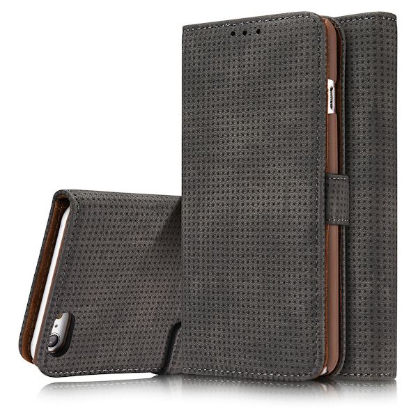 Genomt�nkt Elegant Fodral i Retro-Design till iPhone 6/6S Plus Blå