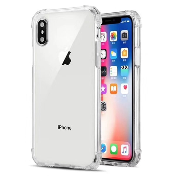 Smart Silikonskal EXTRA SKYDD för iPhone XR Gråsvart