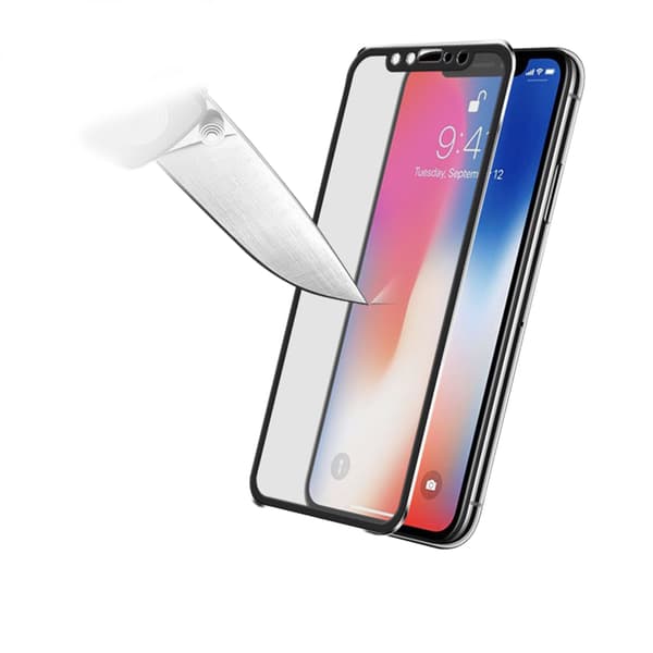 HuTech Skärmskydd (5-PACK) Aluminium-ram för iPhone X Guld