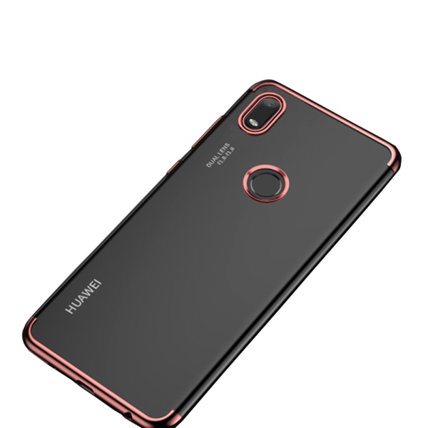 Huawei Y6s - Exklusivt Tunt Silikonskal Röd