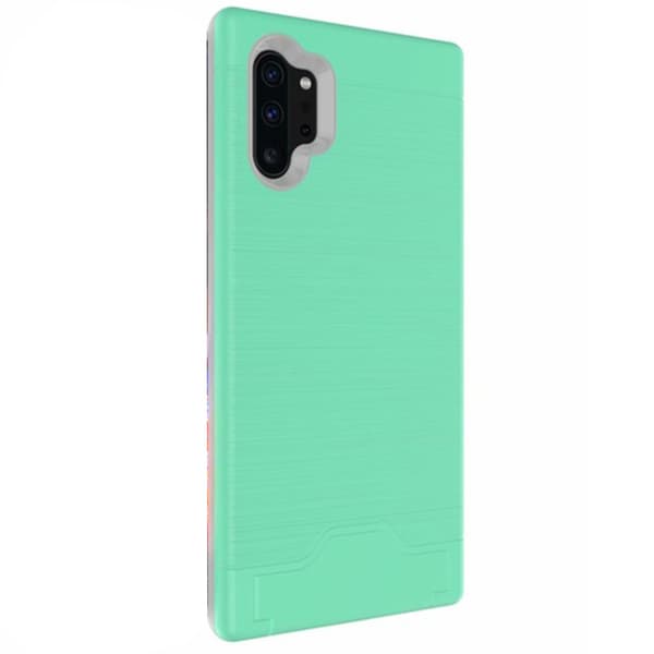 Samsung Galaxy Note10+ - Genomtänkt Skyddande Skal Grå