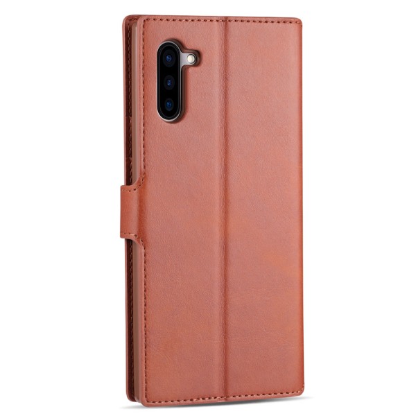 Stilsäkert AZNS Plånboksfodral - Samsung Galaxy Note10 Brun Brun