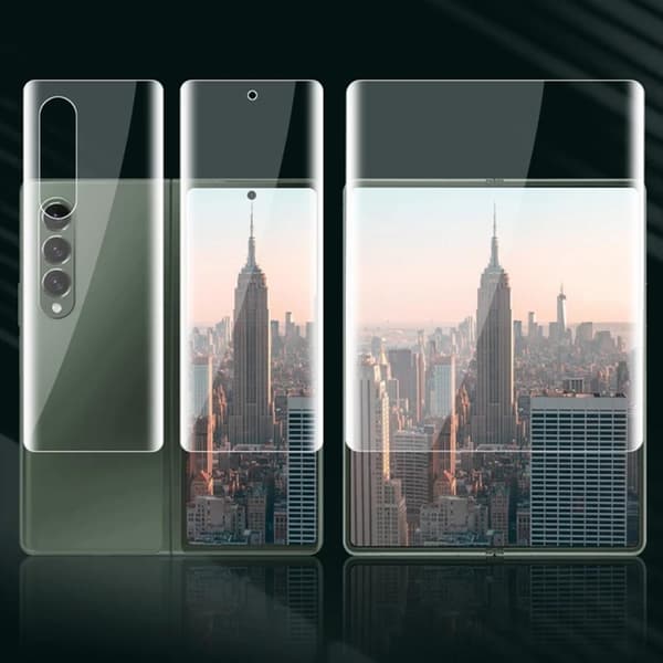 3-in-1 Hydrogel Skärmskydd Samsung Galaxy Z Fold 3 Transparent