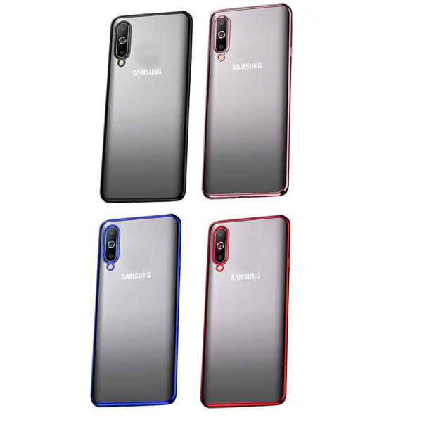 Iskuja vaimentava joustava silikonikuori - Samsung Galaxy A50 Röd