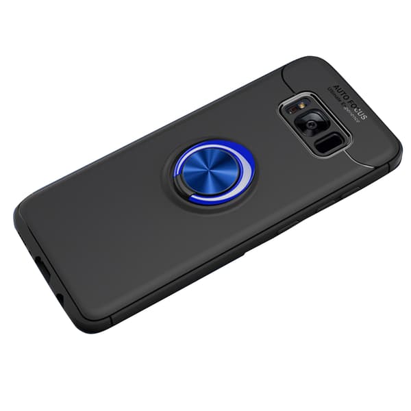 Samsung Galaxy S8 - Skal från Auto Focus med Ringhållare Blå/Blå
