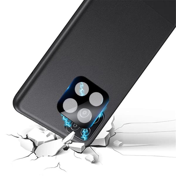 Galaxy A12 2.5D HD Kamerans objektivskydd Transparent