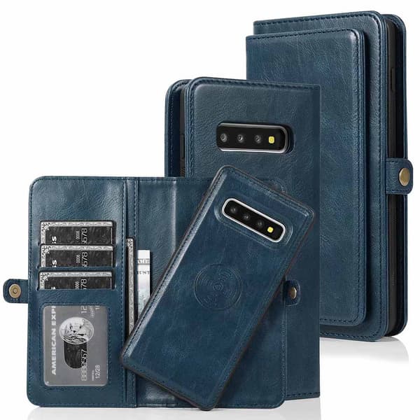 Tankevækkende Wallet cover - Samsung Galaxy S10 Brun