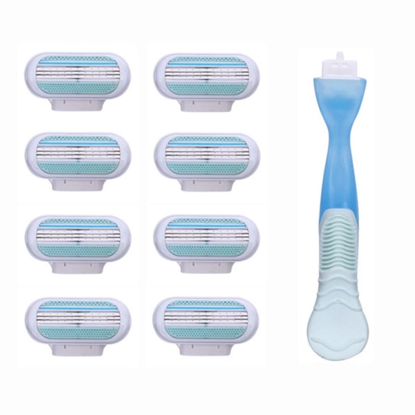 Barbermaskiner (4-pak, 8-pak) Blå 8-Pack