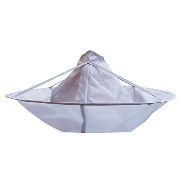 Effektivt Hår Haklapp / Mantel Hårklippning Silver